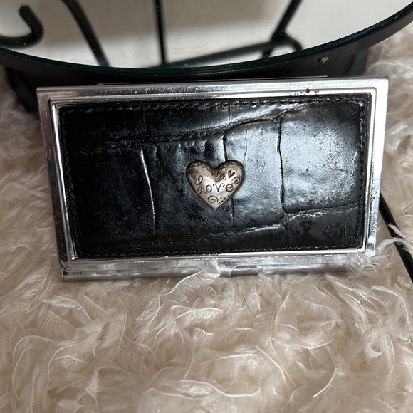 Vintage PreLoved Brighton Wallet and Card Case Brown/Black - Picture 3 of 17